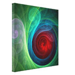 Roter Sturm-abstrakte Kunst wickelte Leinwand-Druc Gespannte Galeriedrucke