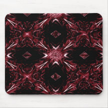 roter üppiger Mousepad