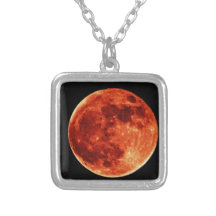 Roter Vollmond Schmuck