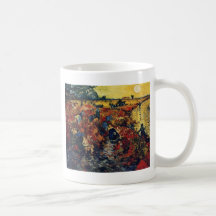 Roter Weinberg, Van Gogh, 1888 Kaffee Tassen