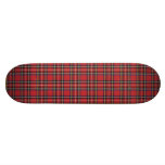 Rotes kariertes personalisierte decks