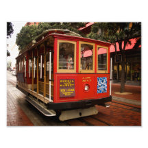Rotes Laufkatze-San Francisco Foto
