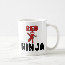 Rotes Ninja Haferl