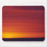Rotes Sonnenuntergang-Foto Mousepad