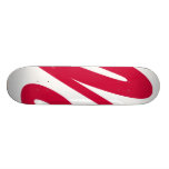 Rotes Spritzen Skateboard Bretter