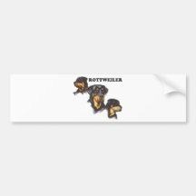Rottweiler Auto Sticker