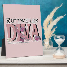 Rottweiler DIVA Fotoplatten