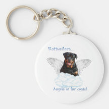 Rottweiler Engel Keychain Schlüsselanhänger