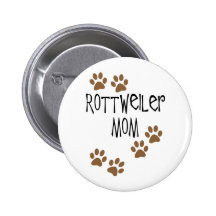 Rottweiler Mamma Anstecknadelbutton