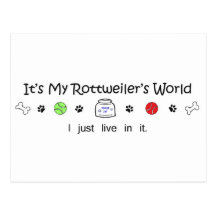 Rottweiler Postkarten