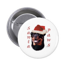 Rottweiler Sankt Tatzen Anstecknadelbutton