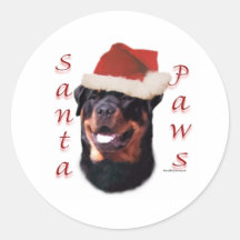 Rottweiler Sankt Tatzen Aufkleber