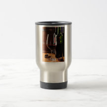 Rotwein Kaffee Tasse