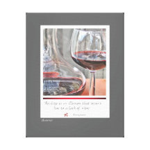 Rotwein-Zitat Gespannte Galerie Drucke