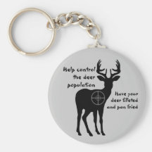 Rotwild, die Keychain jagen Schlüsselbänder