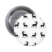 Rotwild kopieren in Schwarzweiss Button