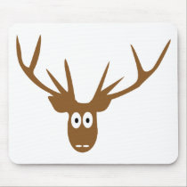 Rotwildhauptgeweih mousepads