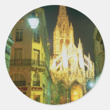 Rouen, Frankreich Runde Aufkleber