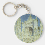 Rouen-Kathedrale, Westfassaden-Sonnenlicht Claude  Schlüsselbänder