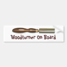 Roughing Hohlmeißel Woodturner an Bord des Autoauf