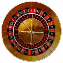 Roulette-Rad Photoausschnitt