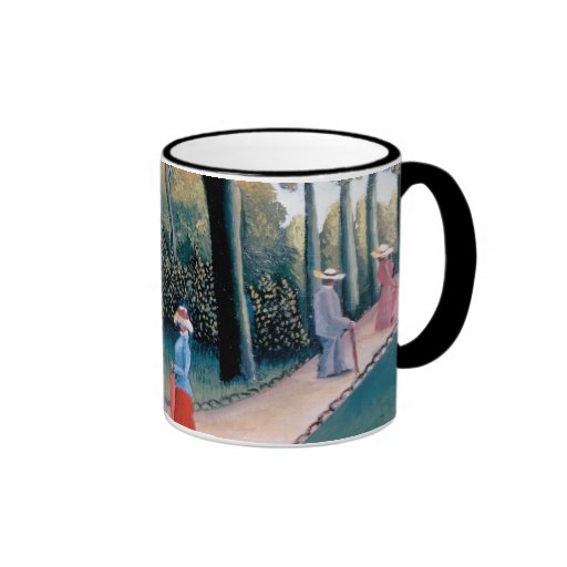 Rousseau - die Luxemburg-Gärten Kaffee Tassen