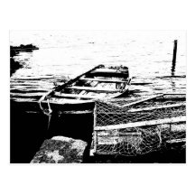 Rowboatpostkarte