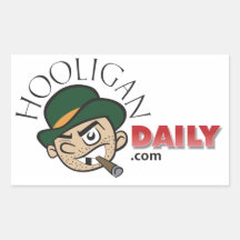 Rowdytäglicher Swag Rechtecksticker