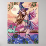Rowenia - Drache-Fee-Plakat