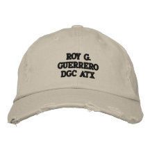ROY G. GUERRERO DGC ATX BESTICKTE BASEBALLKAPPEN