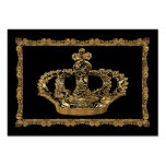 Royalee Boleyn Krone elegant Visitenkartenvorlage