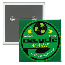 RRR Maine Button