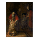 Rückkehr des verschwenderischen Sohns, c.1668-69 Postkarten