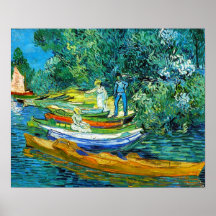 Ruderboote (Van Gogh) Plakatdrucke