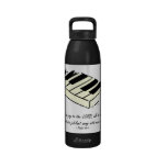 "Ruf für Freude - Klavier-" Wasser-Flasche Wiederverwendbare Wasserflaschen