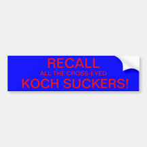 RUFEN SIE ALLE KREUZ-MIT AUGEN KOCH SAUGER ZURÜCK! AUTOSTICKER