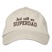 Rufen Sie mich einfach SUPERDAD an Bestickte Caps