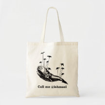 Rufen Sie mich @ishmael Taschen-Tasche an