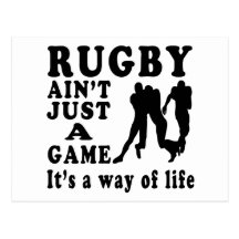 Rugby Ain't Just A Game It's A Way Of Life Postcards