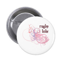 Rugby-Baby Anstecknadelbuttons