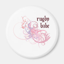 Rugby-Baby Kühlschrankmagnet