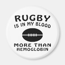 Rugby-Entwurf Kühlschrankmagnet