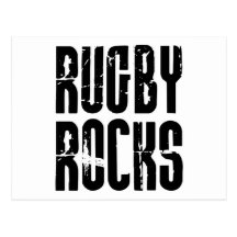 Rugby-Felsen Postkarten