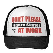 Ruhe stellt bitte Skater bei der Arbeit dar Trucker Mütze