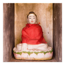 Ruhige Buddhakarte/-einladung