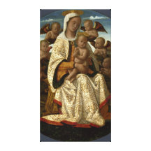 RUHM ZU JESUS UND ZU MARY GESPANNTE GALERIEDRUCKE