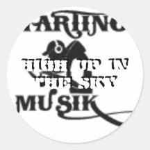 Runde Aufkleber