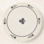 Runde Spielkarte-Untersetzer
