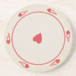Runde Spielkarte-Untersetzer