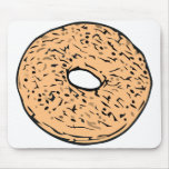Runder Bagel Mousepad